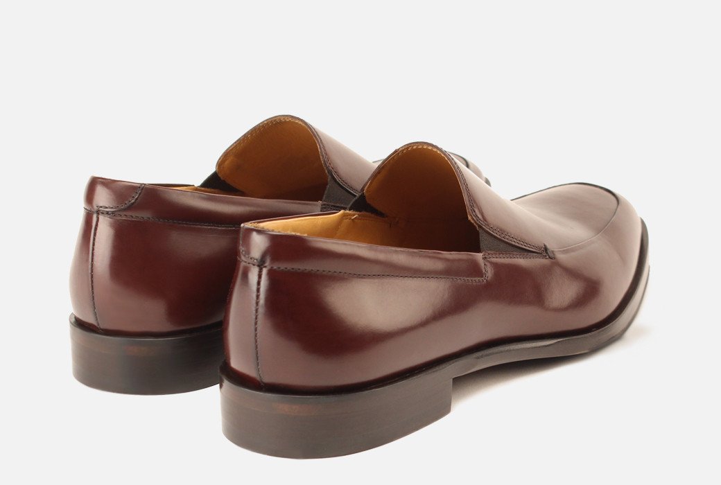 Gordon Rush Brighton II Shoe Bourbon Rear View Pair