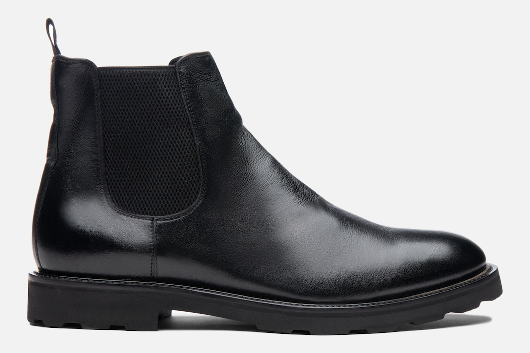Gordon Rush Garrett Boot in Black Side View
