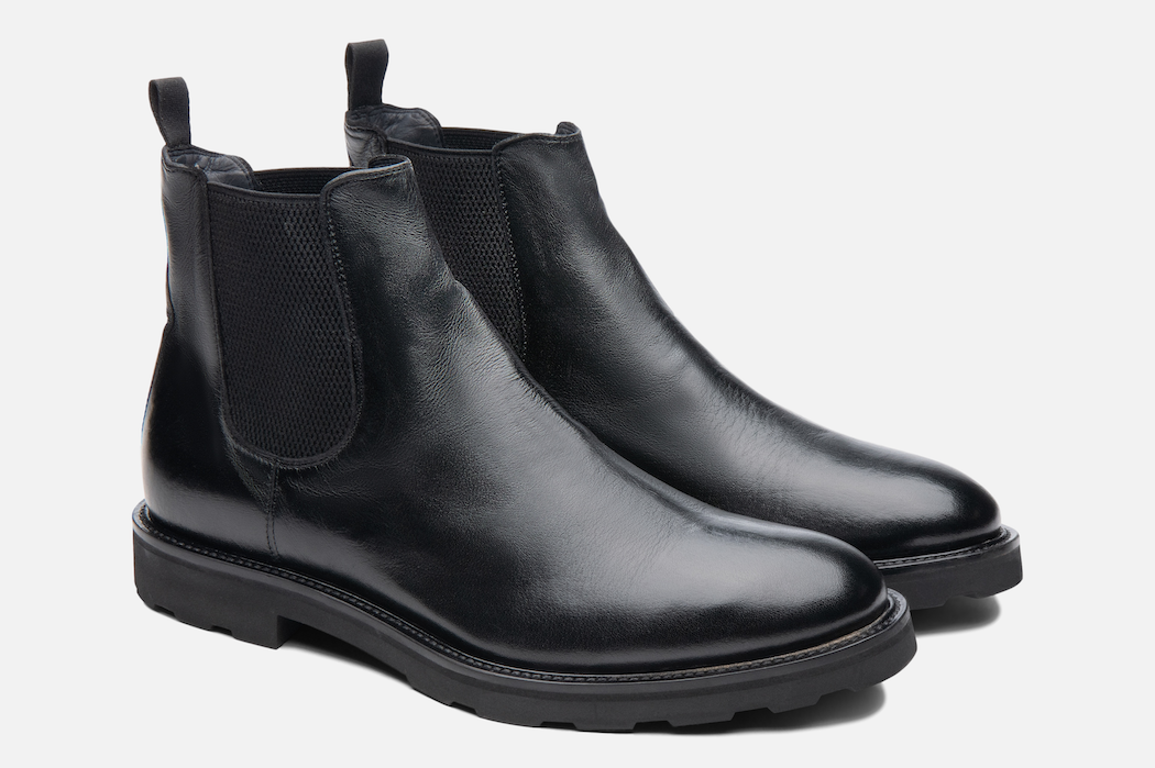 Gordon Rush Garrett Boot in Black Side View Pair