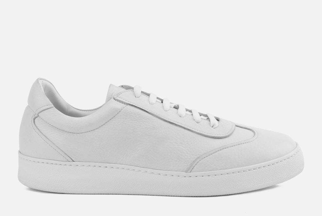 Gordon Rush Tristan Sneaker Shoe White Leather Side View