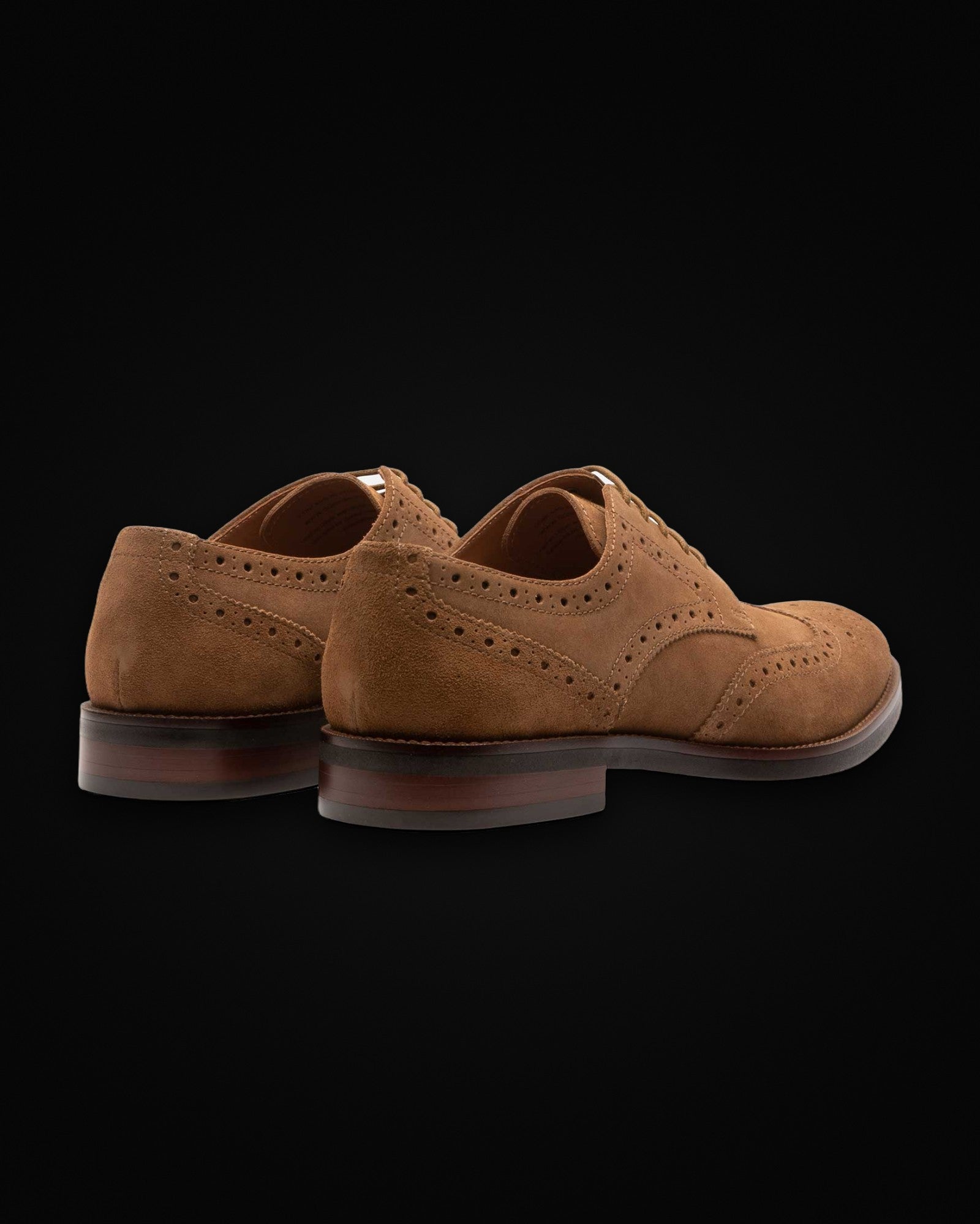 Concord, lace-up in tan suede, view 3 of 5