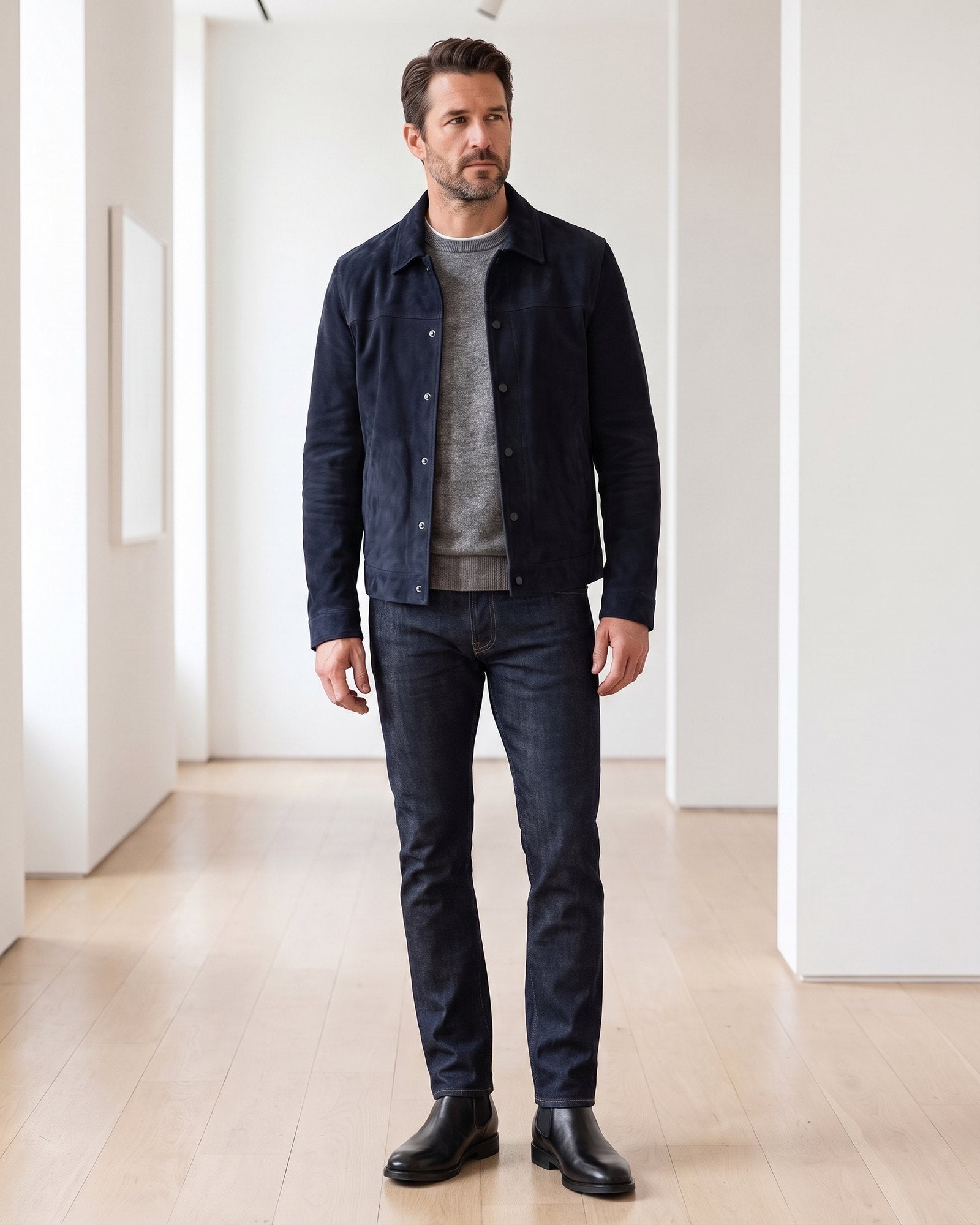 Matthews, dressed down, photograph 1
