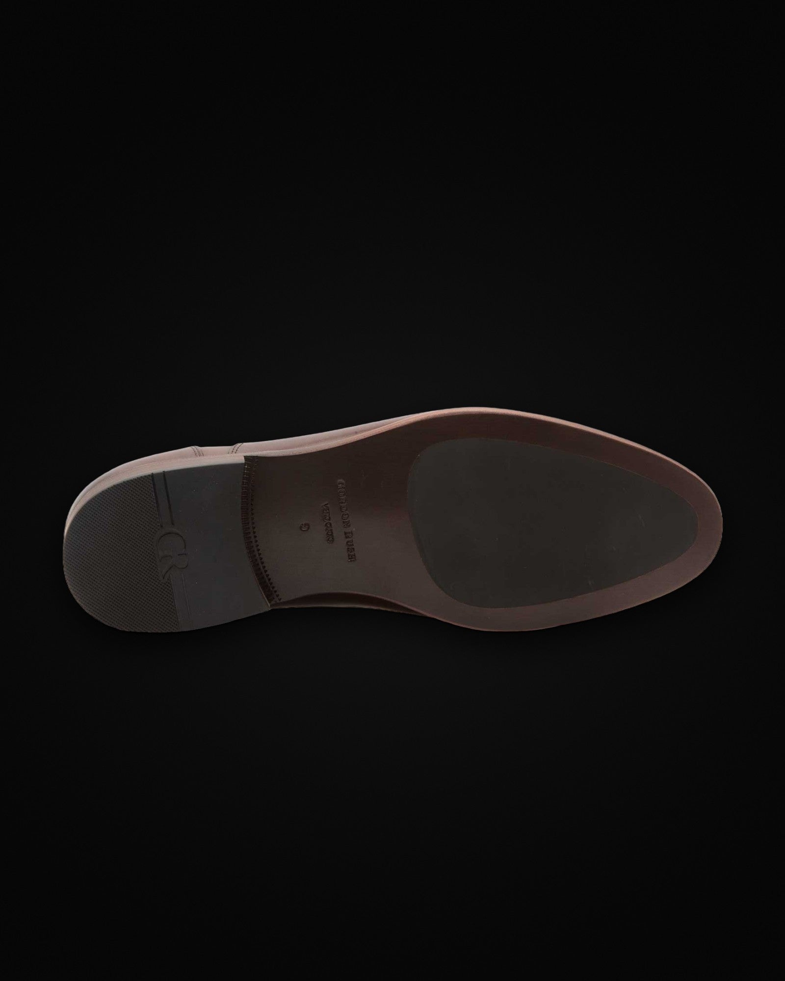 Adams, cap-toe oxford in brown, view 5 of 5