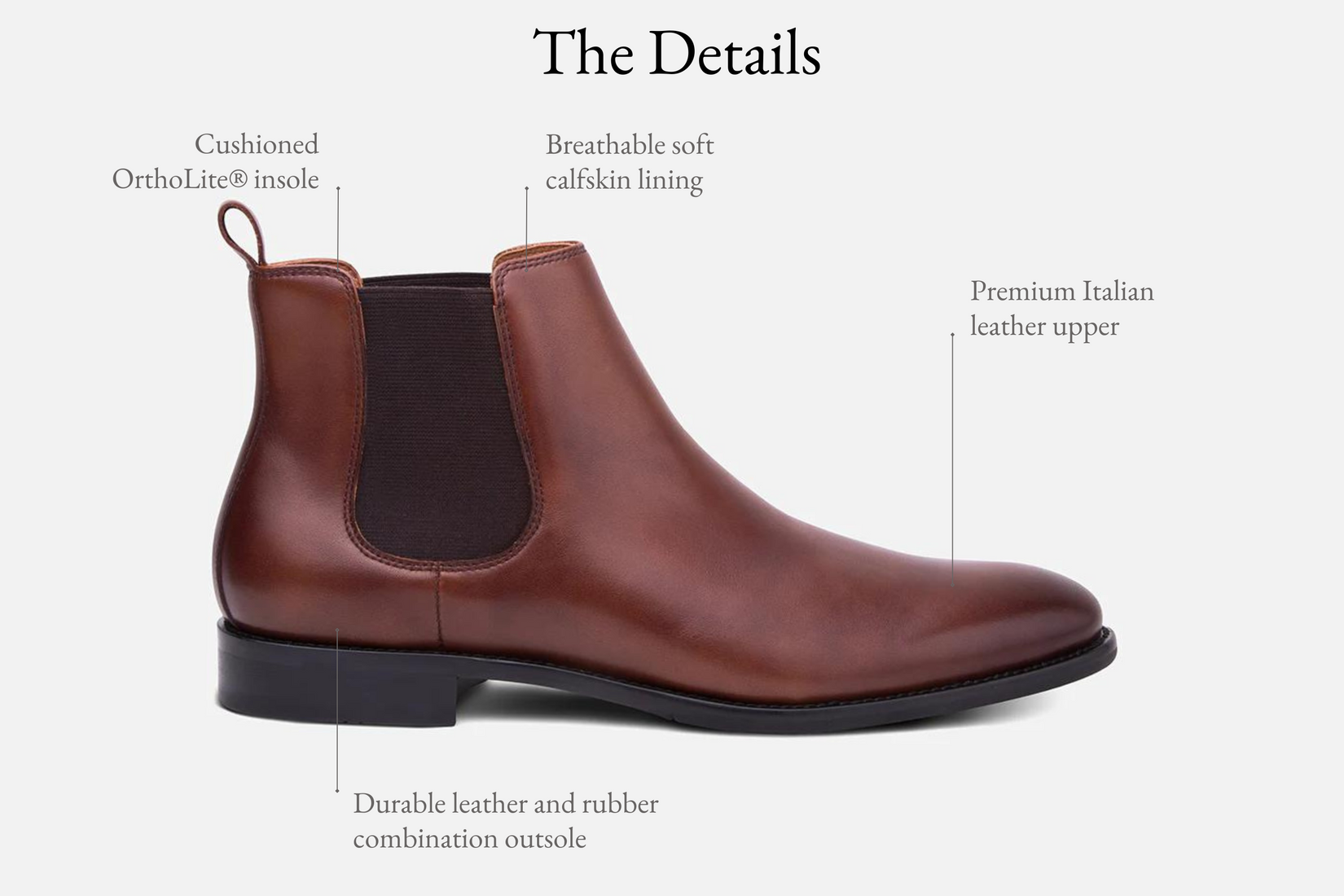 Rush by gordon rush kalin leather chelsea boot deals