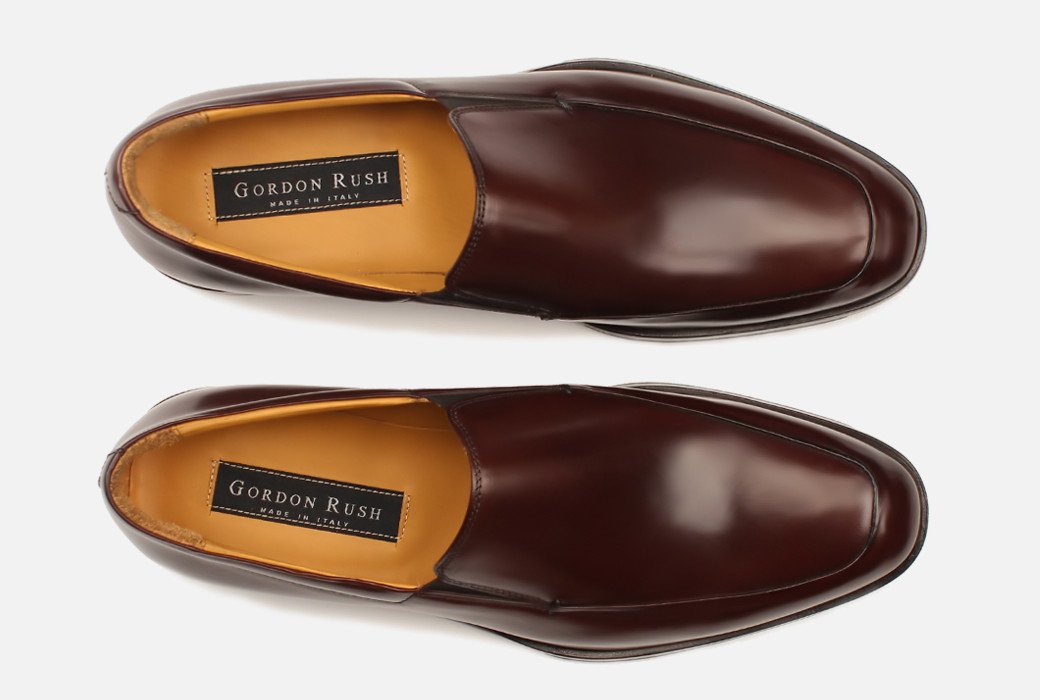  Gordon Rush Brighton II Shoe Bourbon Top View