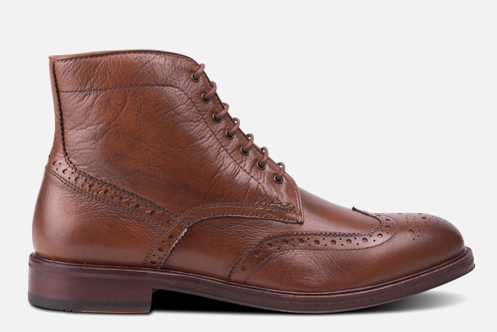 Gordon Rush Grain Leather/Canvas Boots Gordon Rush | Shoes | Gordon Rush Grain Leathercanvas Boots  main image 2