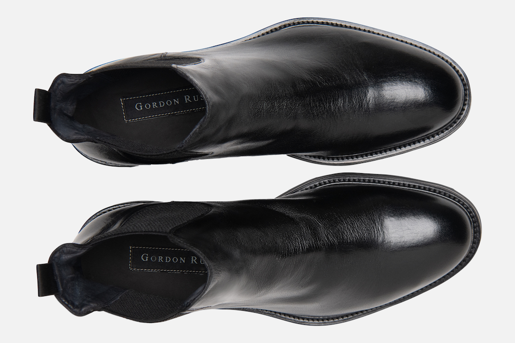 Gordon Rush Garrett Boot in Black Top View
