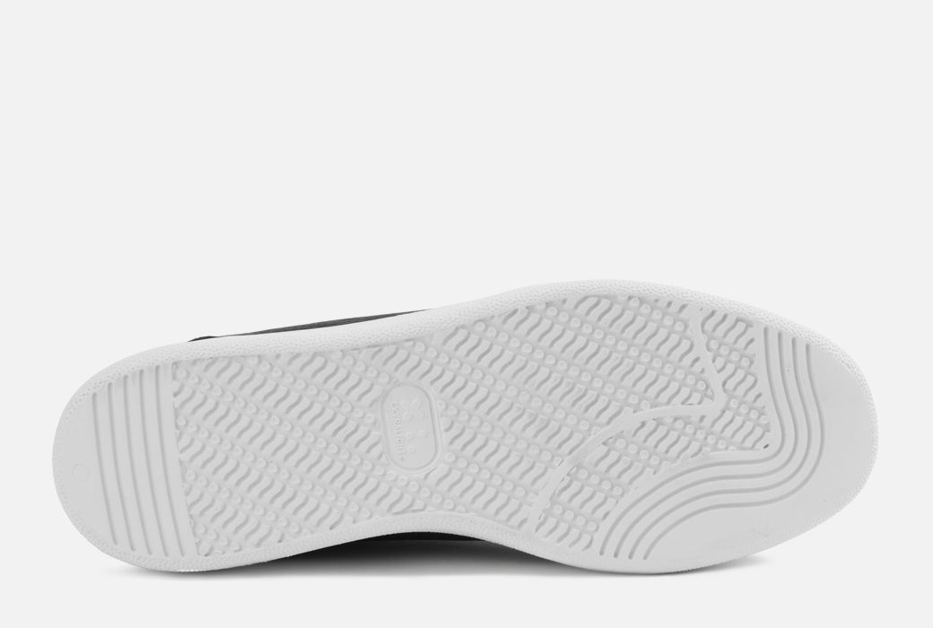  Gordon Rush Tristan Sneaker Shoe Black Leather Bottom View