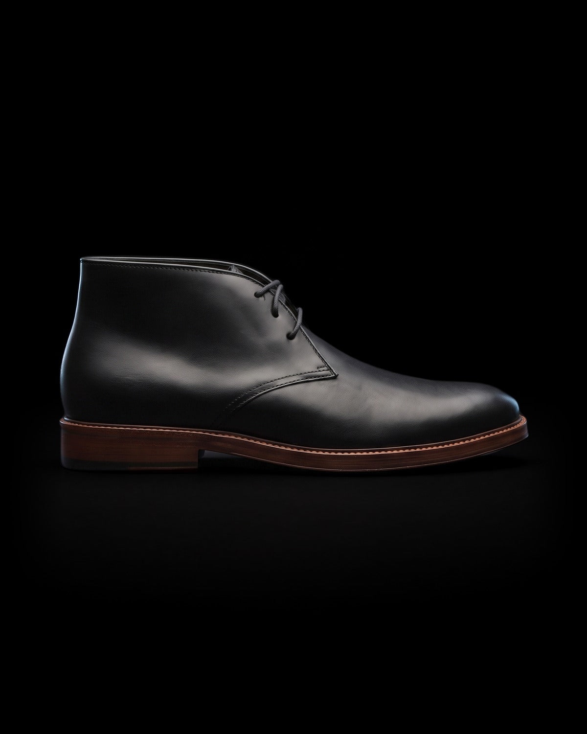 Austin chukka boots in black