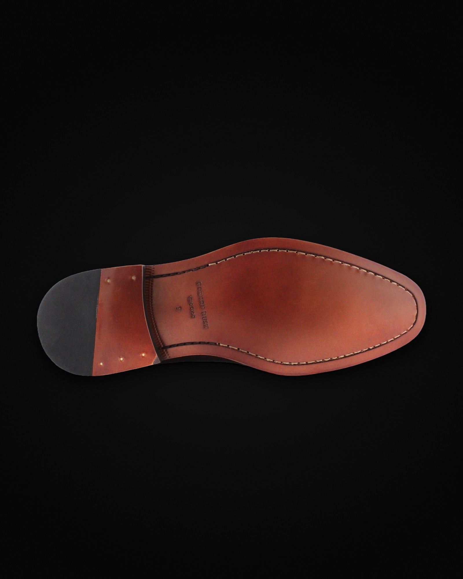 Bennett, lace-up in brandy, view 4 of 4