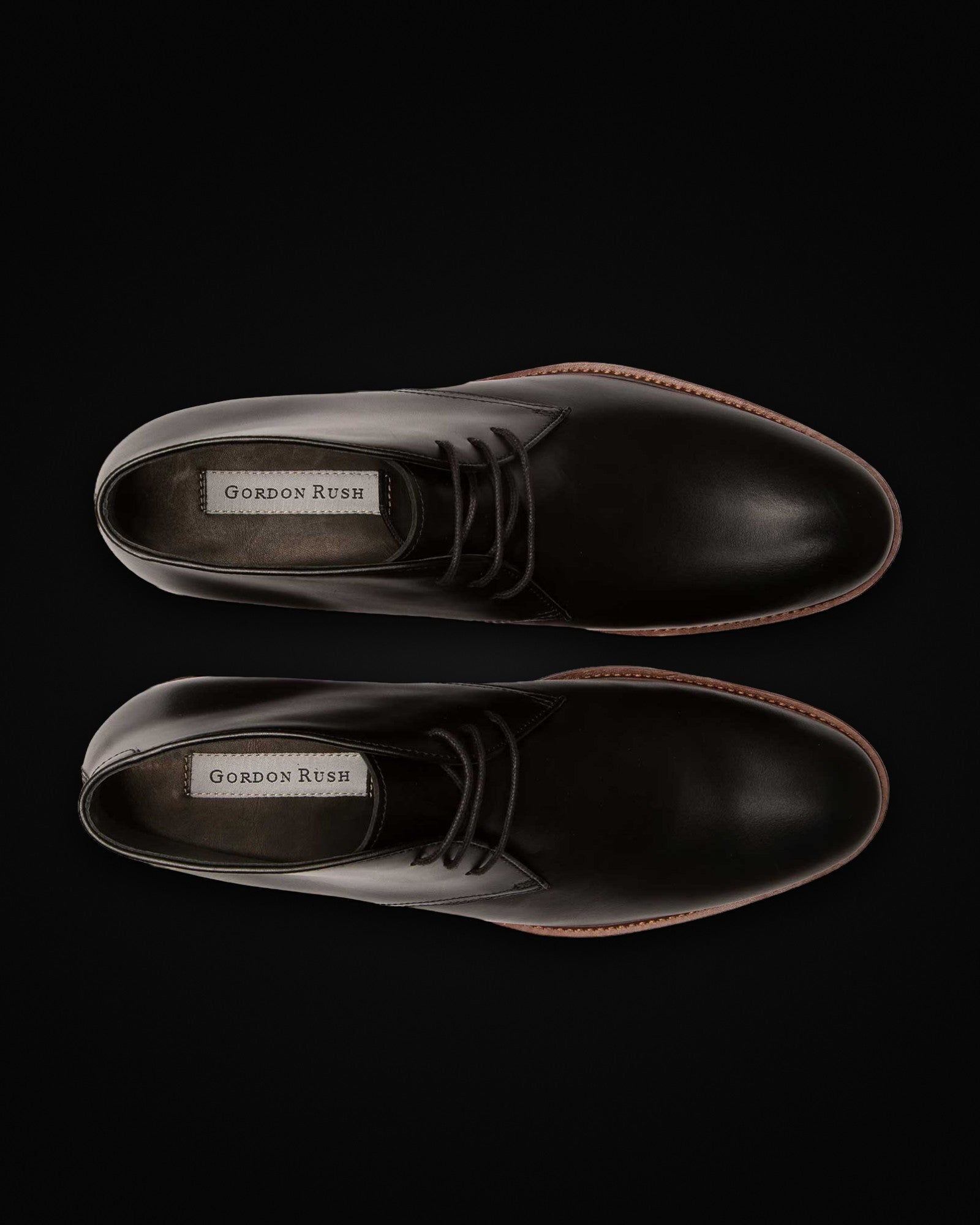Austin, chukka boot in black, view 4 of 5