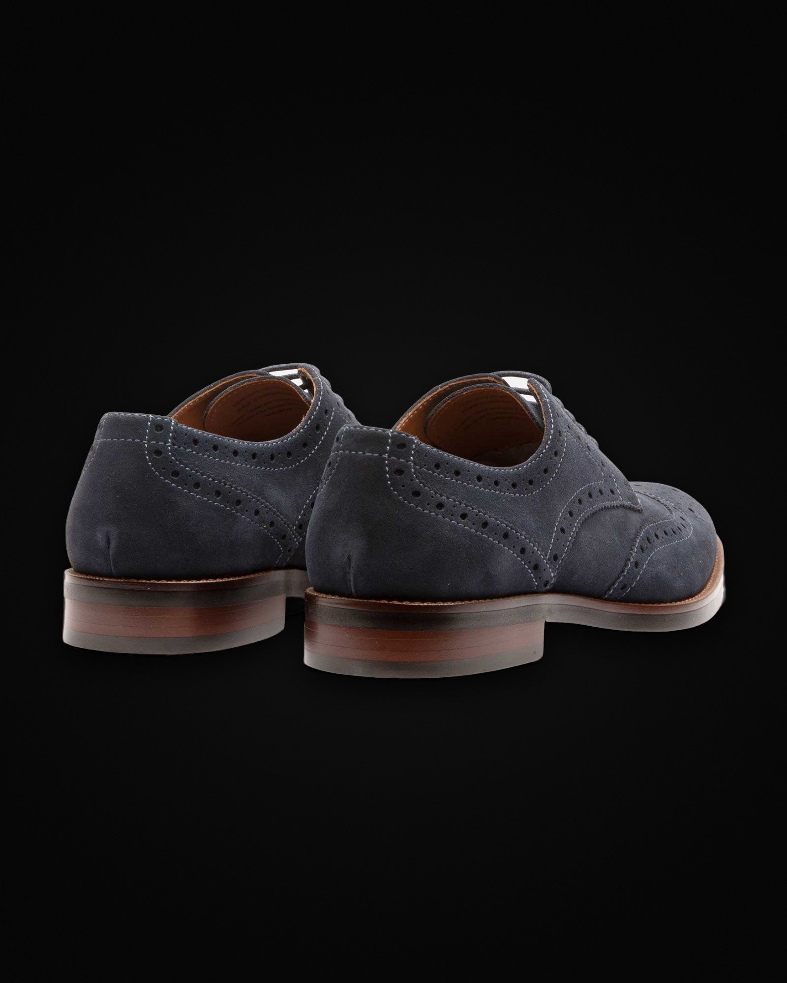 Concord, lace-up in navy suede, view 3 of 5