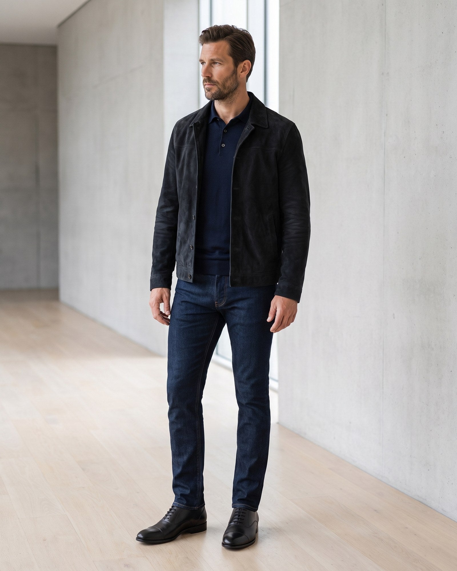 Adams, dressed down, photograph 1