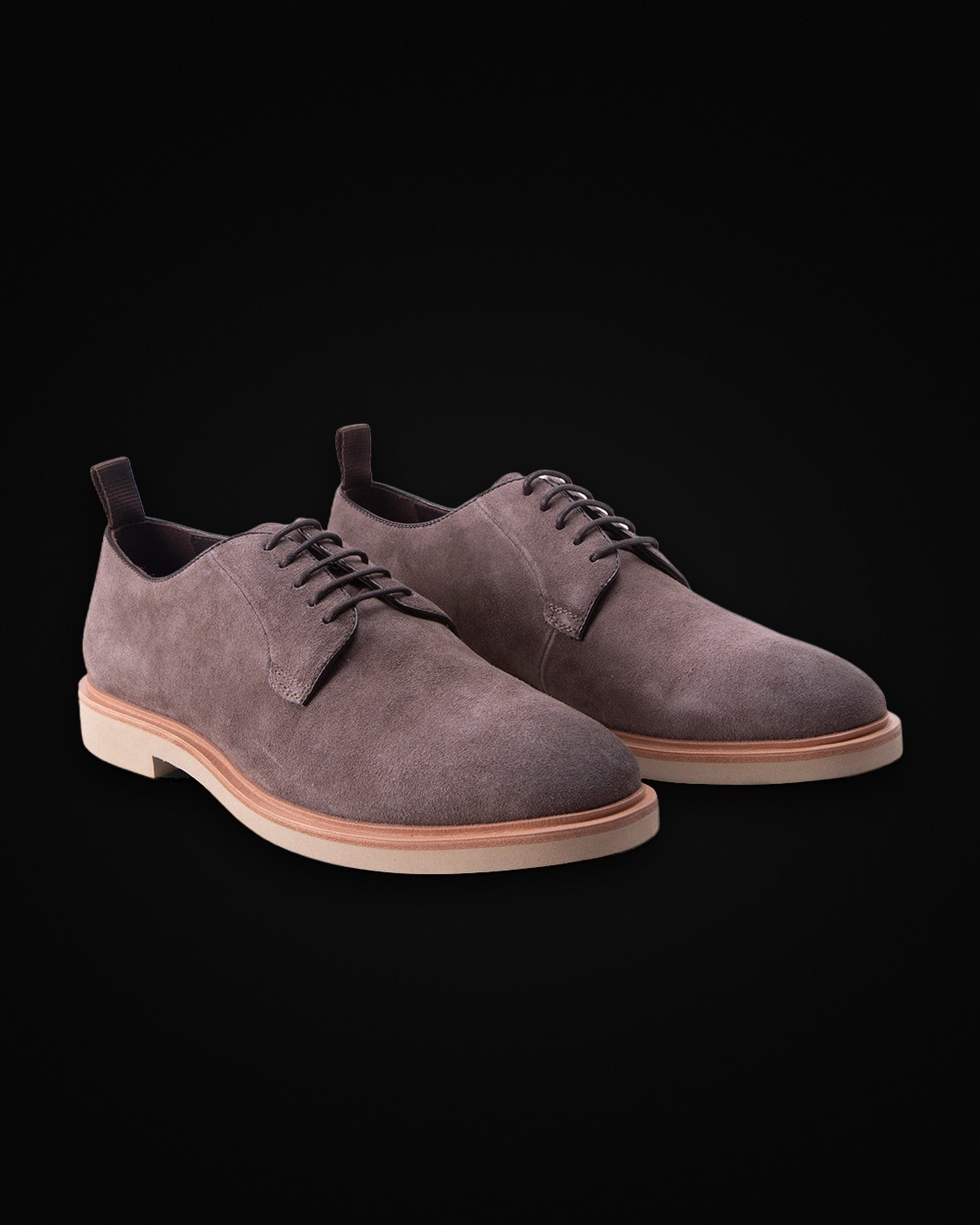 Cooper, shoes in gray suede, view 3 of 4