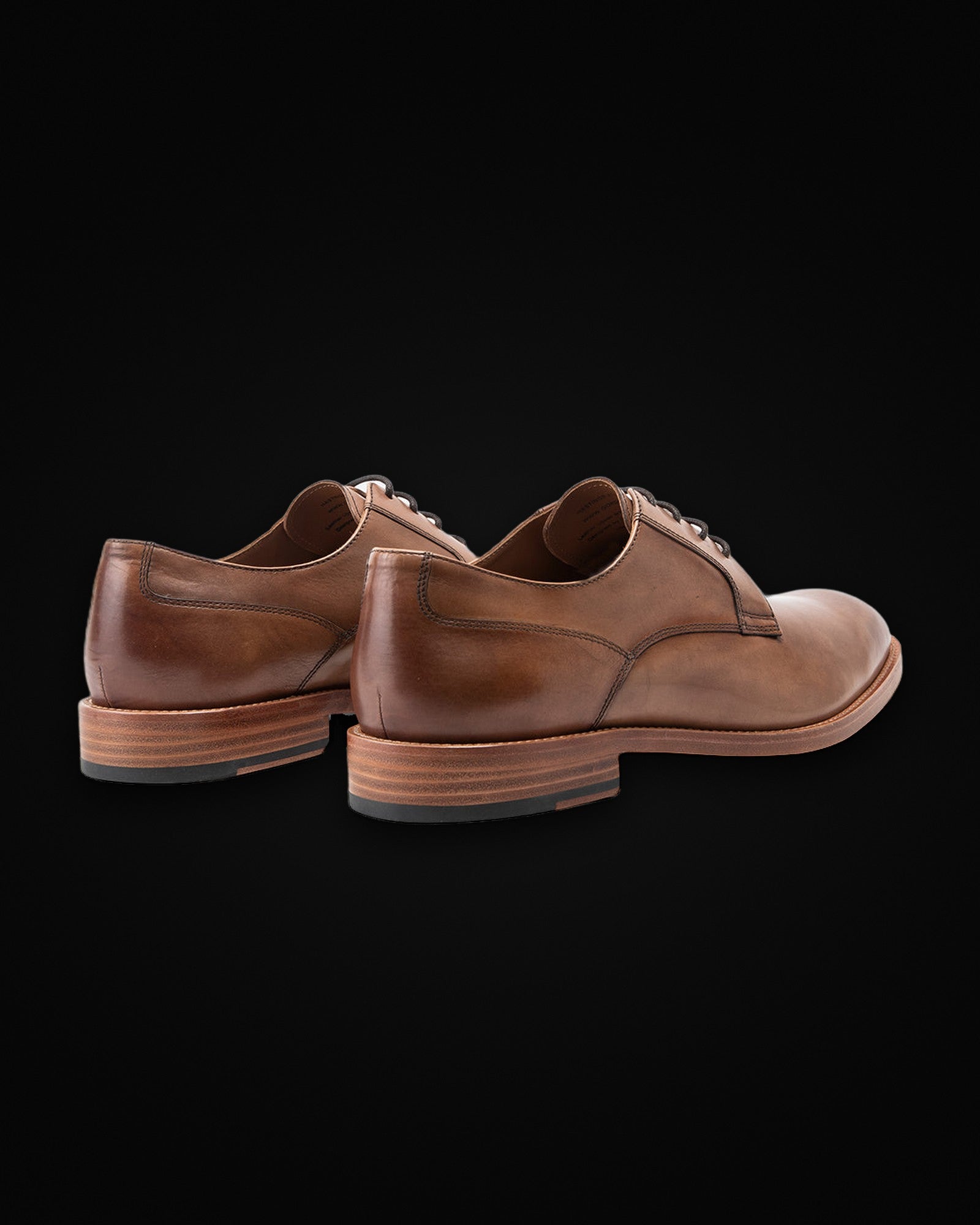 Hastings, lace-up in cognac, view 4 of 5